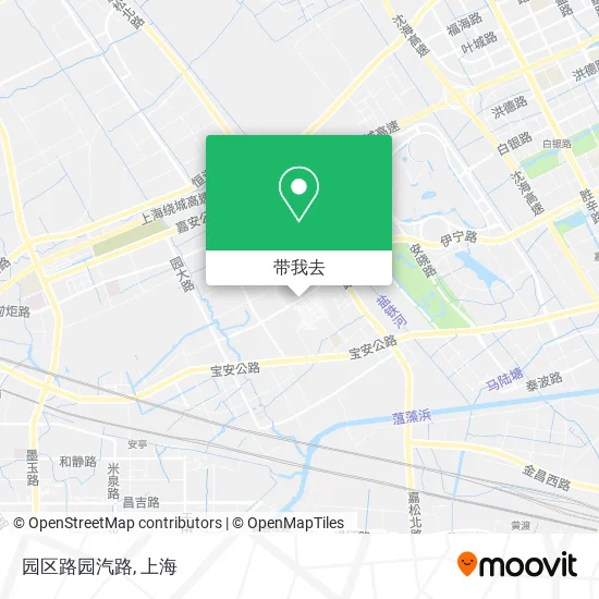 园区路园汽路地图