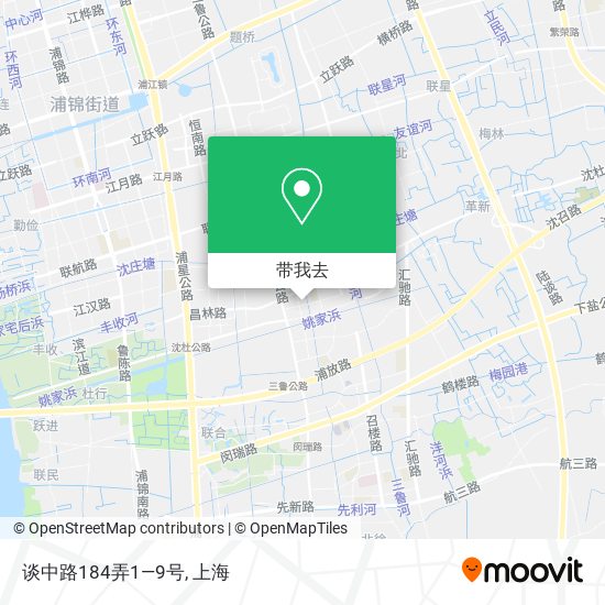 谈中路184弄1—9号地图