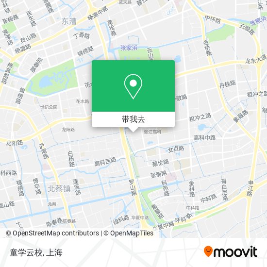 童学云校地图