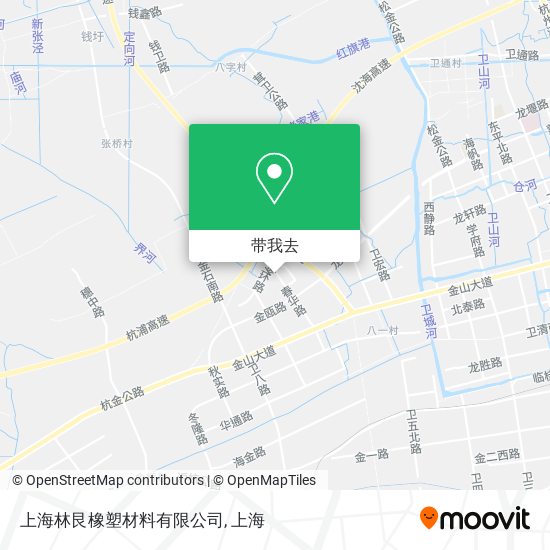 上海林艮橡塑材料有限公司地图