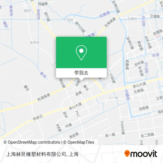 上海林艮橡塑材料有限公司地图