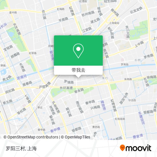 罗阳三村地图