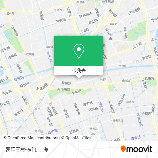 罗阳三村-东门地图