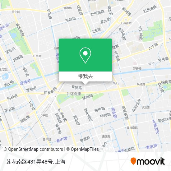 莲花南路431弄48号地图