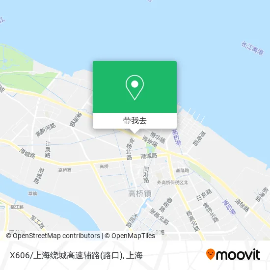 X606/上海绕城高速辅路(路口)地图