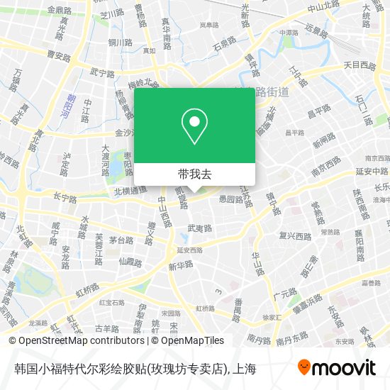 韩国小福特代尔彩绘胶贴(玫瑰坊专卖店)地图