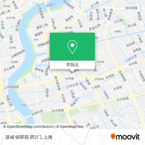 源城·锦翠苑-西2门地图