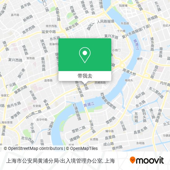 上海市公安局黄浦分局-出入境管理办公室地图
