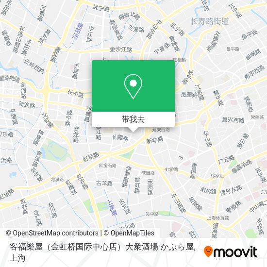 客福樂屋（金虹桥国际中心店）大衆酒場 かぶら屋地图
