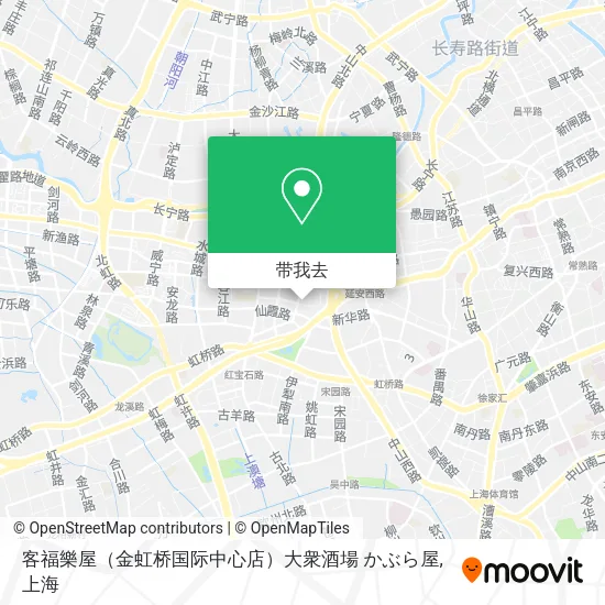 客福樂屋（金虹桥国际中心店）大衆酒場 かぶら屋地图