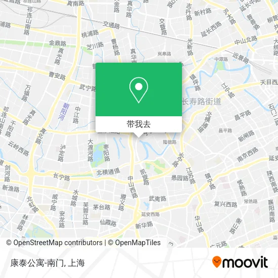 康泰公寓-南门地图