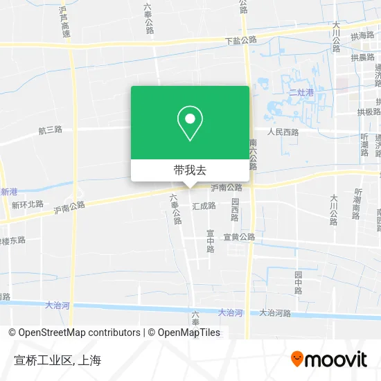 宣桥工业区地图