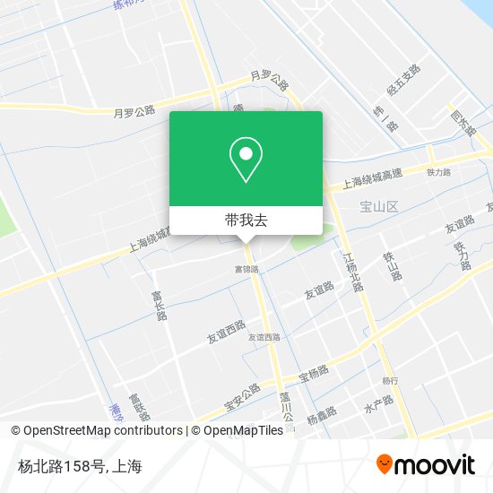 杨北路158号地图