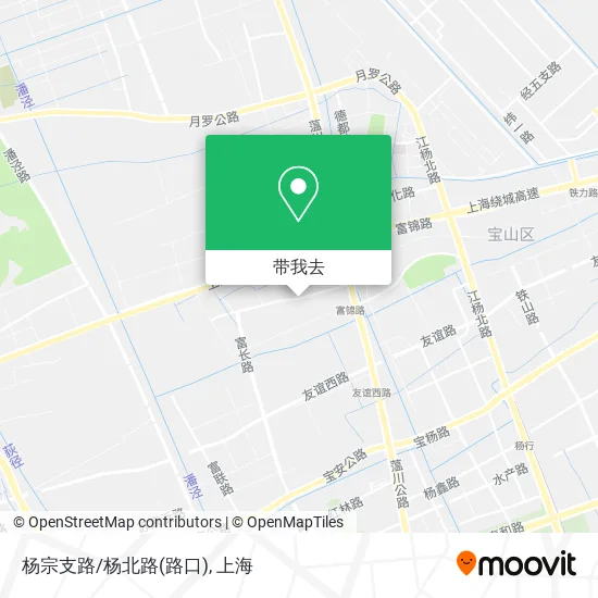 杨宗支路/杨北路(路口)地图
