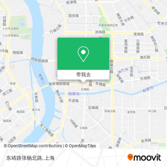 东靖路张杨北路地图