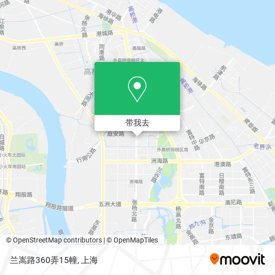 兰嵩路360弄15幢地图
