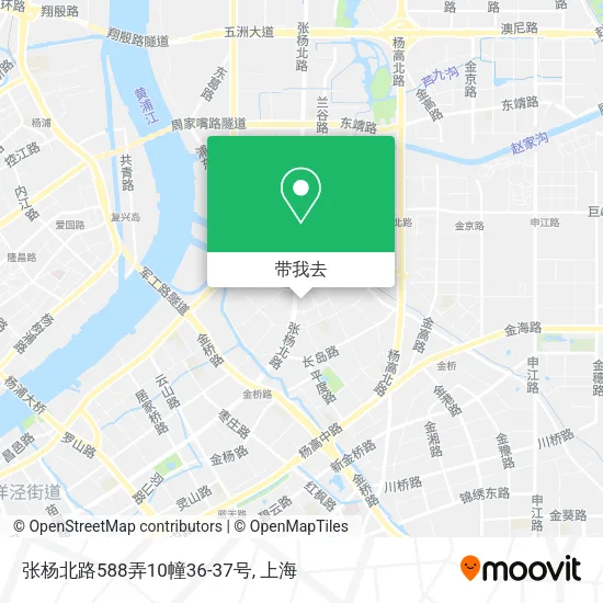 张杨北路588弄10幢36-37号地图