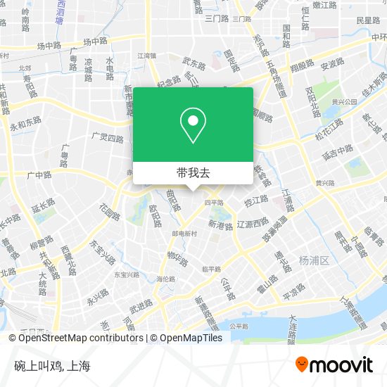 碗上叫鸡地图