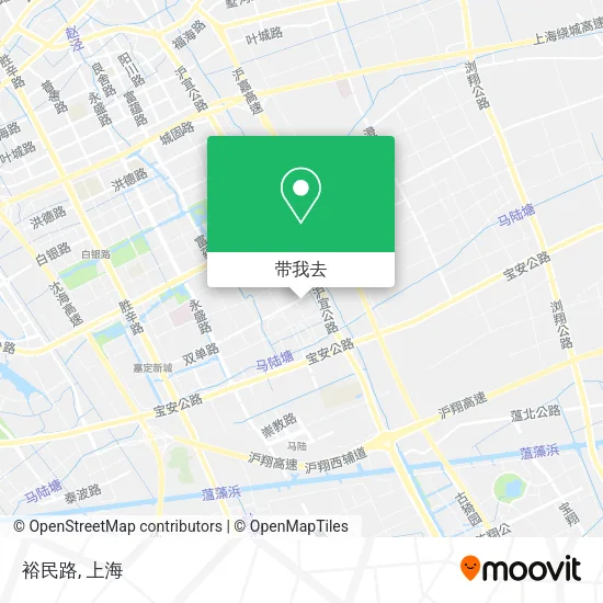 裕民路地图