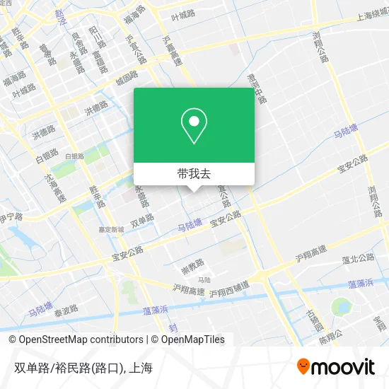 双单路/裕民路(路口)地图