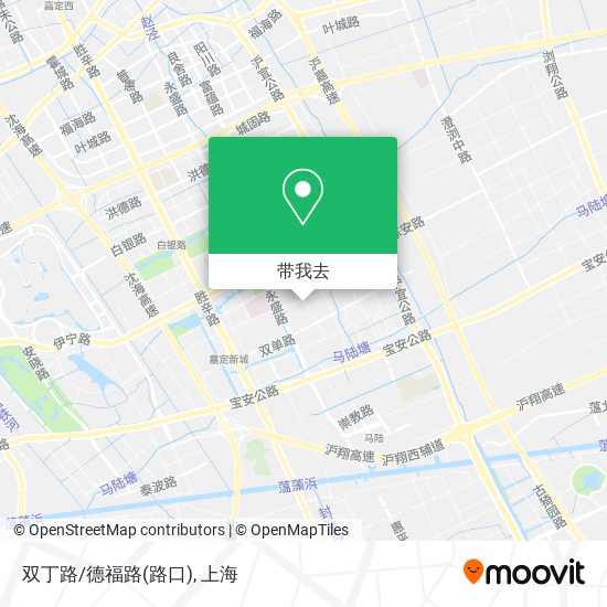 双丁路/德福路(路口)地图