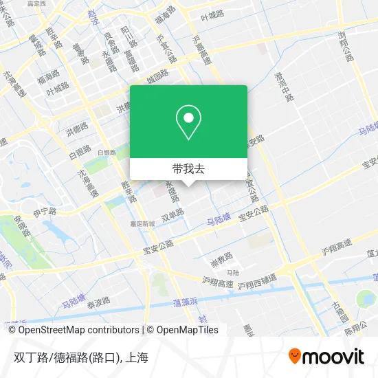 双丁路/德福路(路口)地图