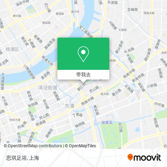 思琪足浴地图