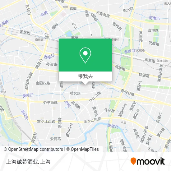 上海诚希酒业地图