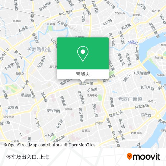 停车场出入口地图