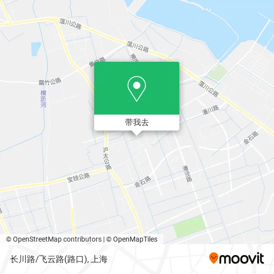 长川路/飞云路(路口)地图