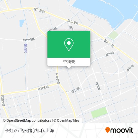 长虹路/飞云路(路口)地图