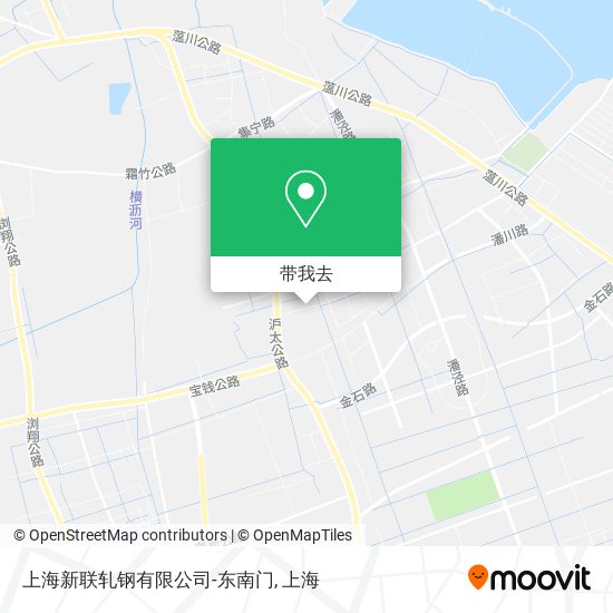 上海新联轧钢有限公司-东南门地图