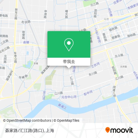 聂家路/汇江路(路口)地图