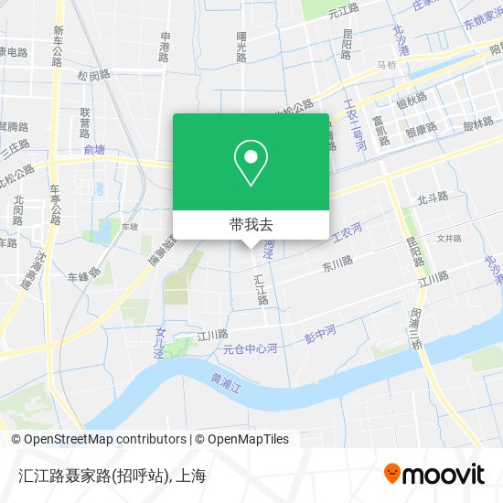 汇江路聂家路(招呼站)地图