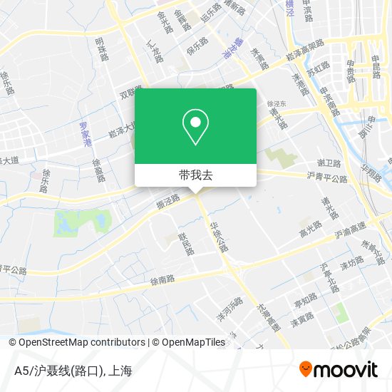 A5/沪聂线(路口)地图