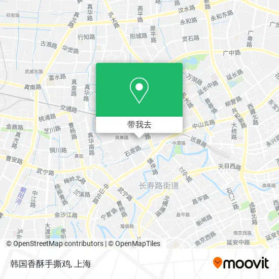 韩国香酥手撕鸡地图