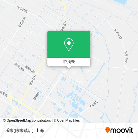 乐家(陈家镇店)地图