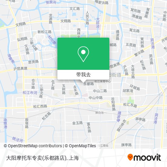 大阳摩托车专卖(乐都路店)地图