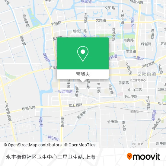 永丰街道社区卫生中心三星卫生站地图