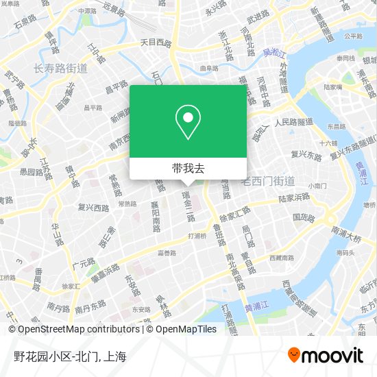 野花园小区-北门地图