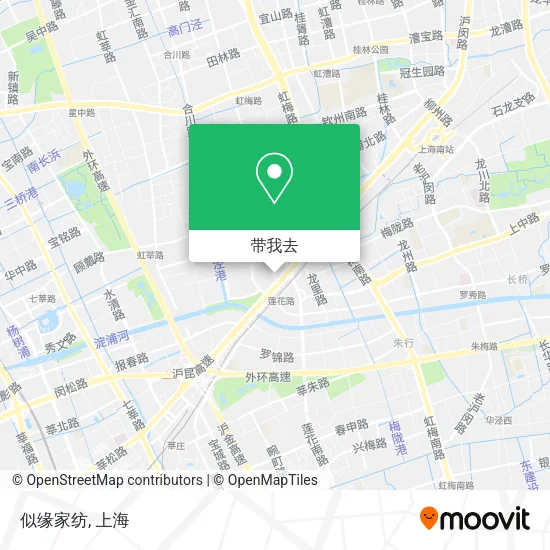 似缘家纺地图