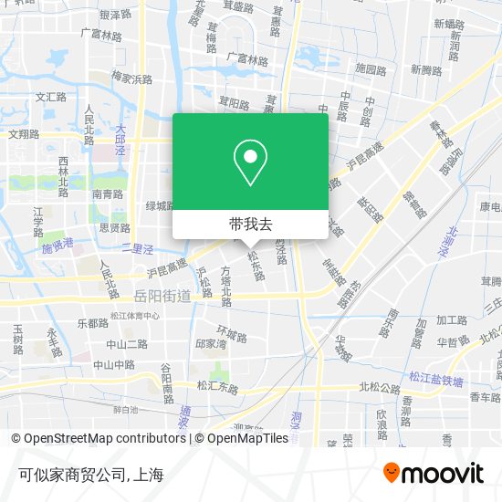 可似家商贸公司地图