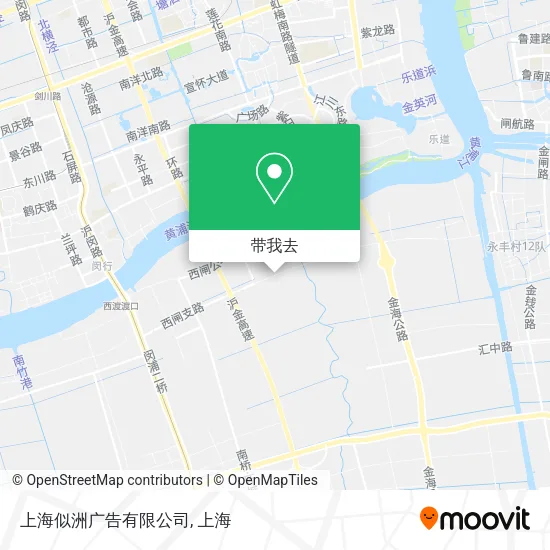 上海似洲广告有限公司地图