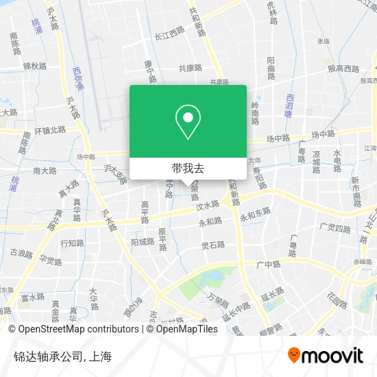 锦达轴承公司地图