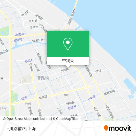 上川路辅路地图