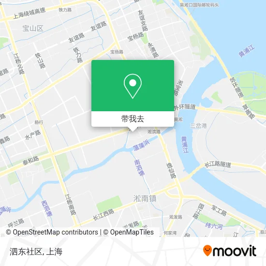 泗东社区地图