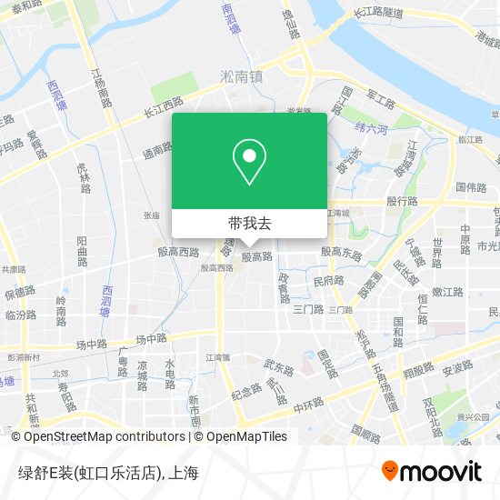 绿舒E装(虹口乐活店)地图