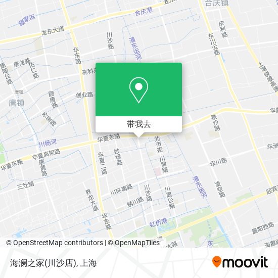 海澜之家(川沙店)地图