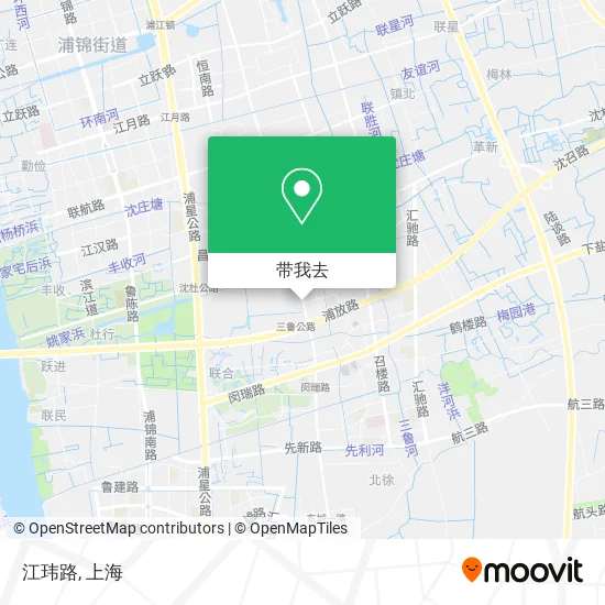 江玮路地图