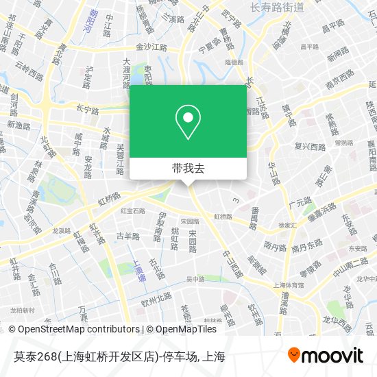 莫泰268(上海虹桥开发区店)-停车场地图